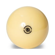 Aramith Tournament Pool Cue Ball 2 1/4 with Black Logo