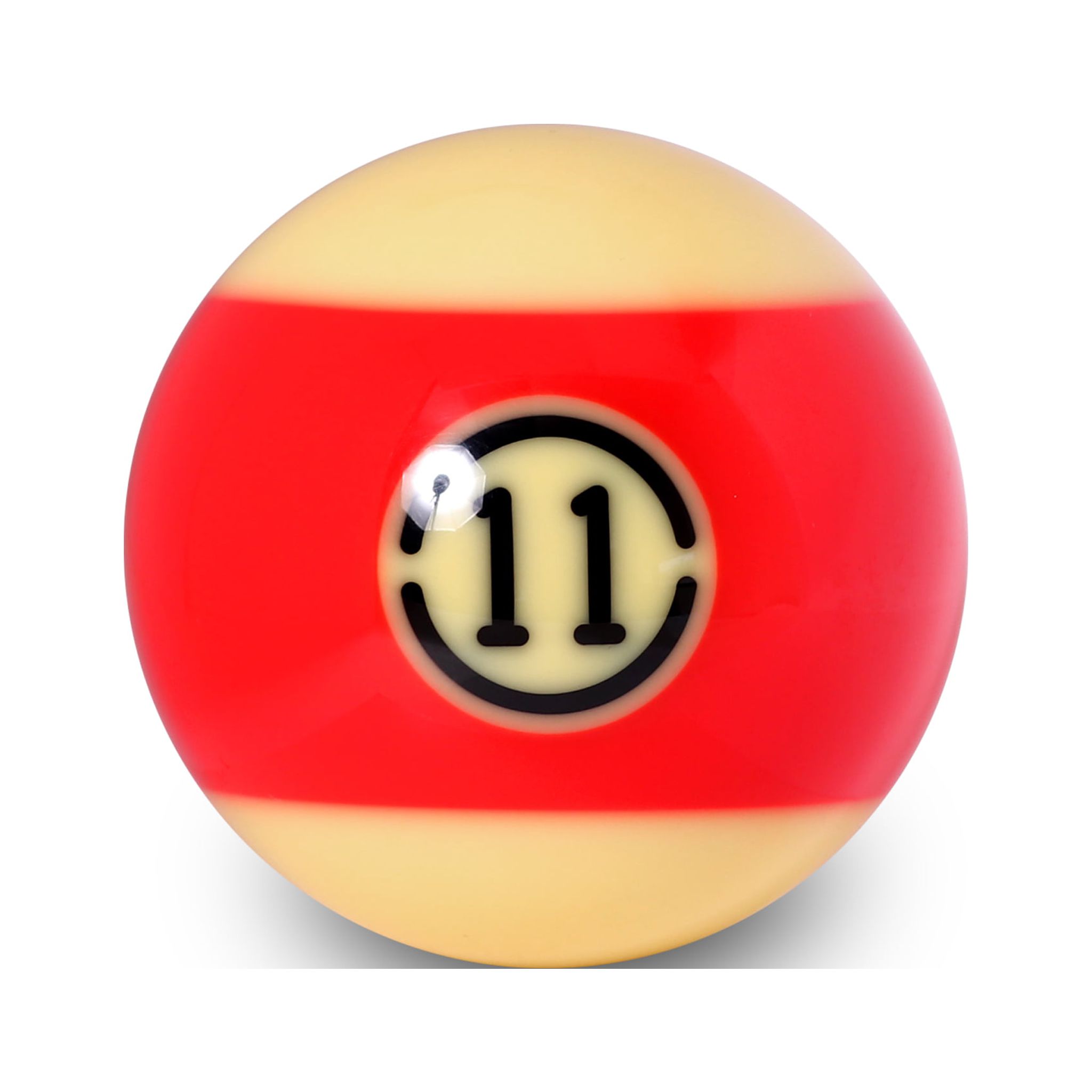 Single Billiard Pool Ball Replacement - 2 1/4 Inch Standard Size, Choose Your Number, High-Grade Resin