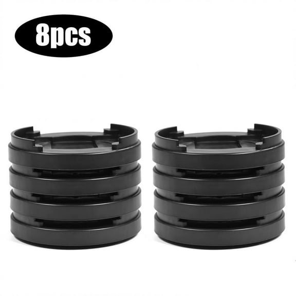 Aramox 8pcs/set Plastic Multi-slot Furniture Leg Risers Non-slip Bed Riser for Table Desk Sofa Chairs
