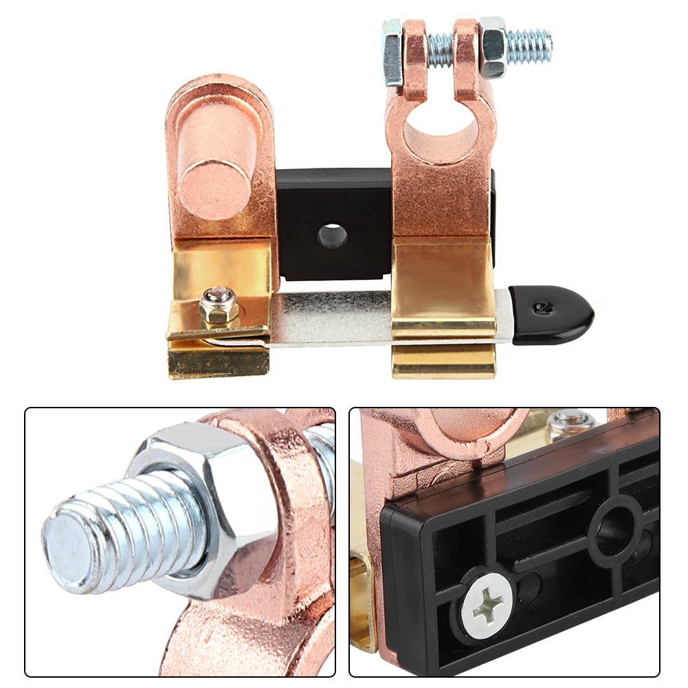 Aramox Brass & Plastic Negative Battery Power Switch Car Battery