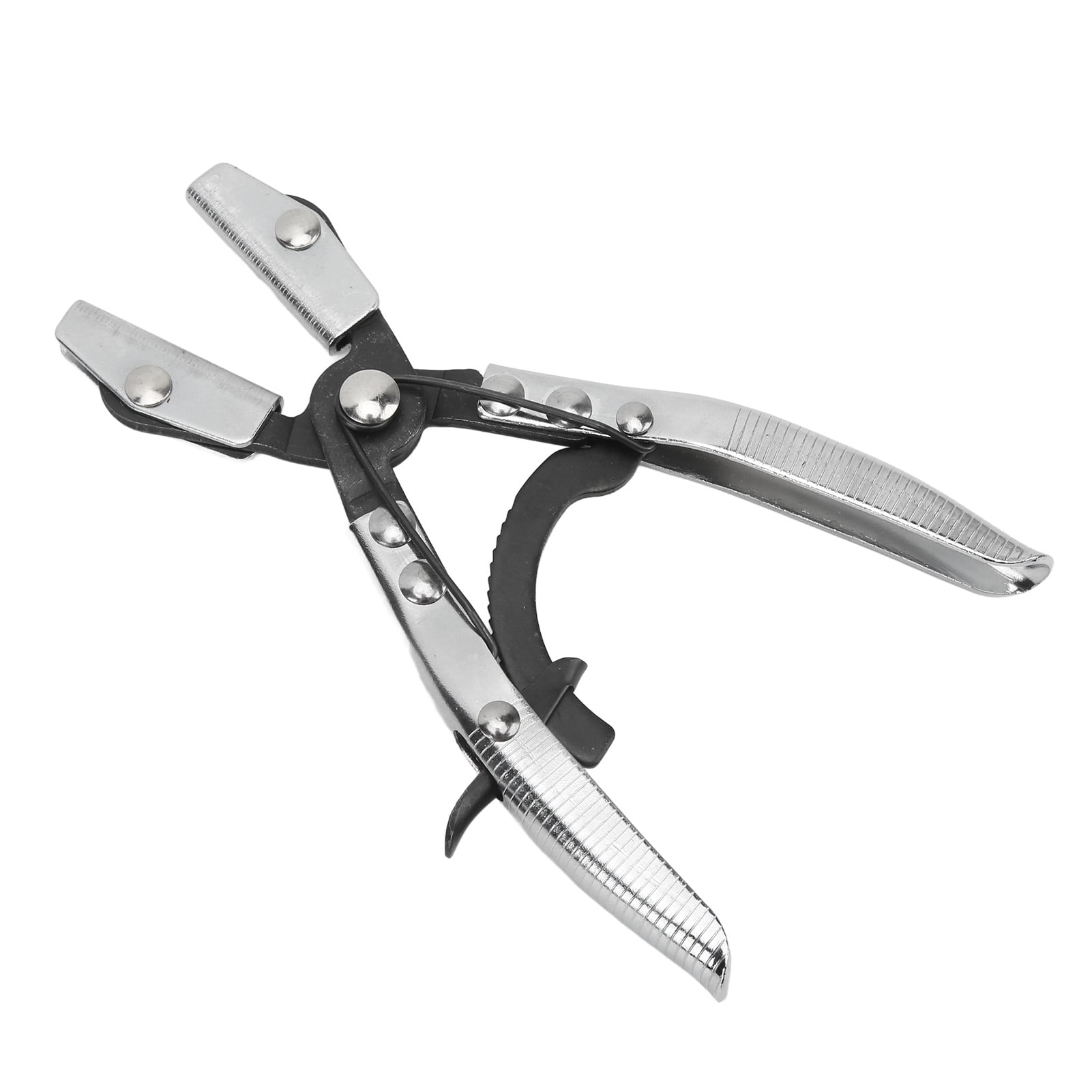Aramox Line Pinch Off Plier, Steel Hose Pinch Off Plier Ratcheting Jaws