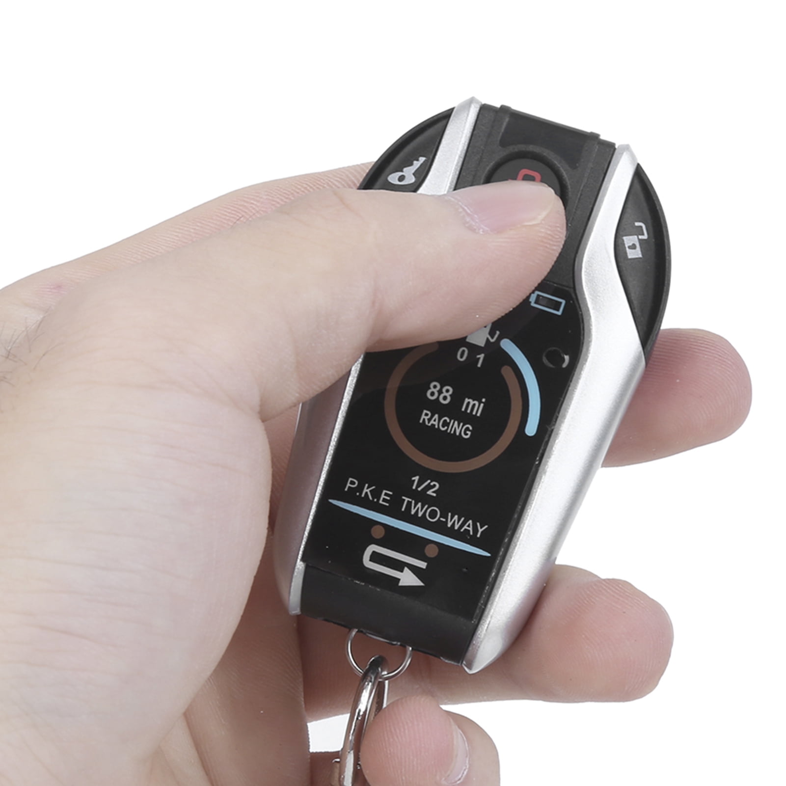 Aramox Motorcycle Alarm System, 2 Way Alarm System Universal Motorcycle