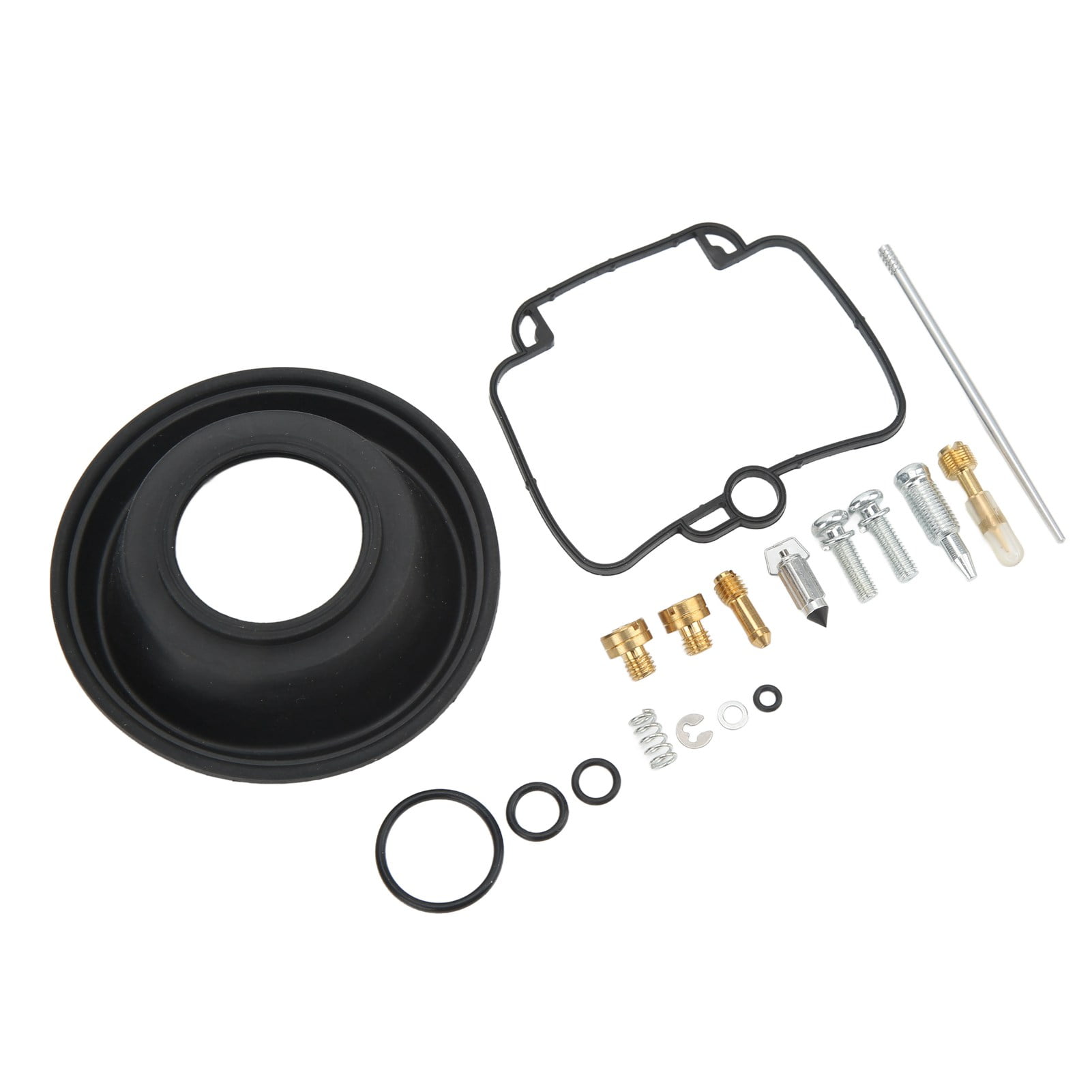 Aramox Motorcycle Carburetor Repair Kit, 18pcs Vacuum Diaphragm