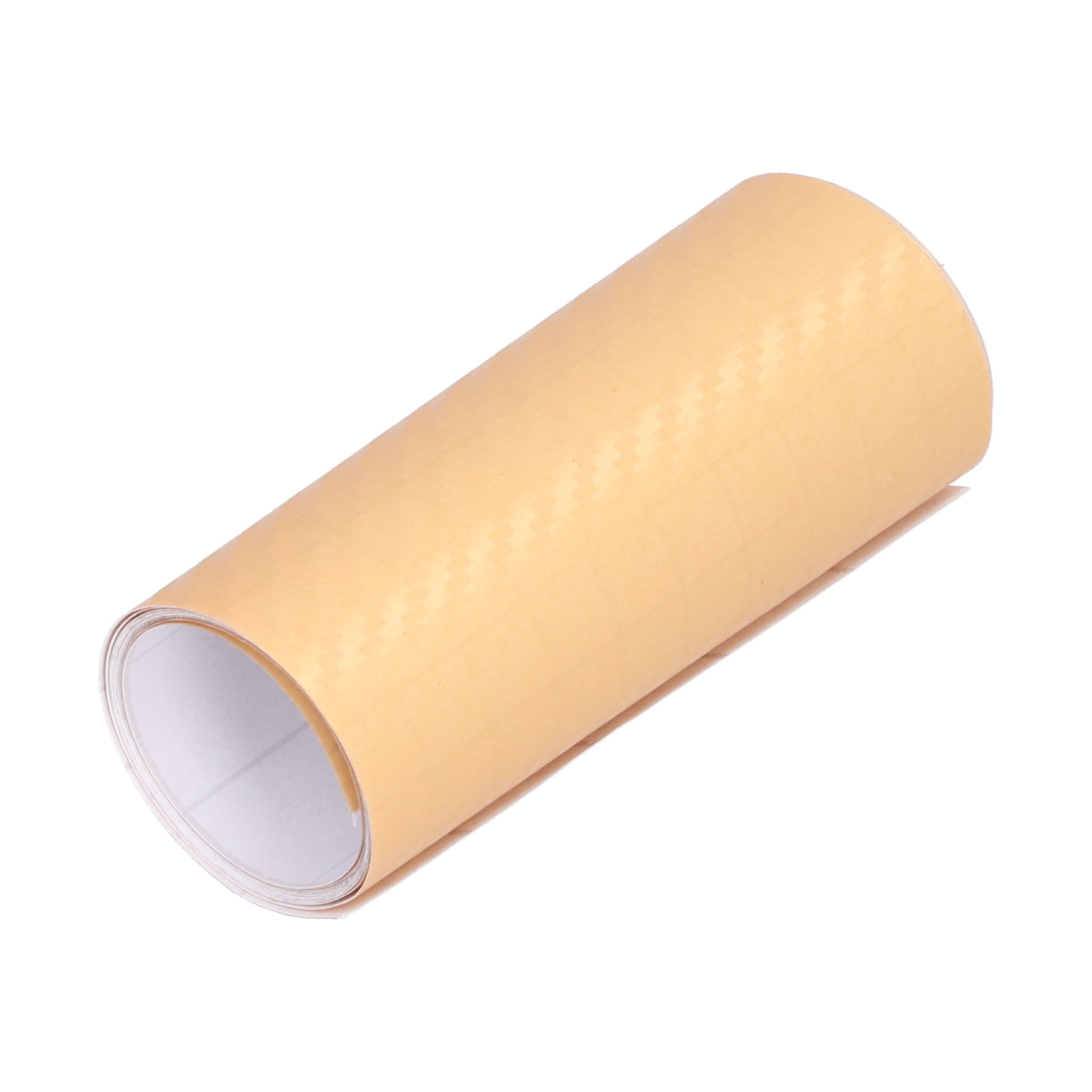 Aramox PVC Gold Car Wrap Sticker Decals Sheet Roll Carbon Fiber Style