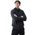 thumbnail image 1 of Aran Merino Wool Collared Irish Sweater Men's Knitted Pullover with Drawcords Made in Ireland, 1 of 7