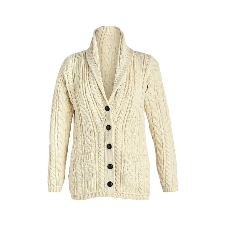 Ladies wool cardigan sweaters deals
