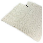 Aran Woollen Mills 100% Premium Soft Merino Wool Women`s Poncho Sweater Irish Cape One Size Made in Ireland