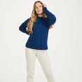 thumbnail image 1 of Aran Woollen Mills Wool Raglan Crew Neck Sweater, Women's, 1 of 7