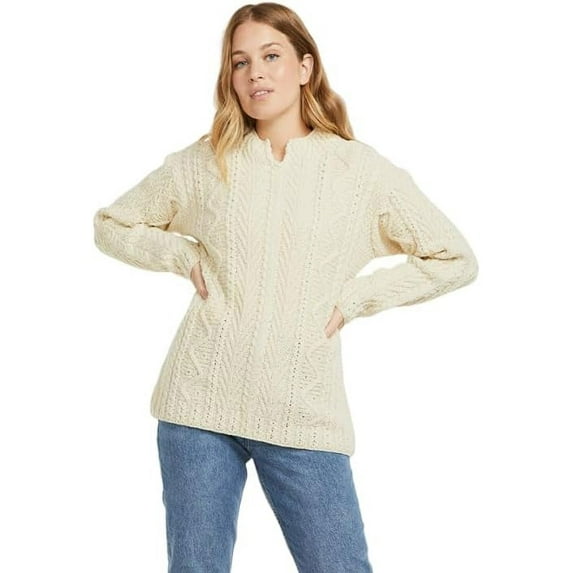 Aran Woollen Mills Keyhole Sweater