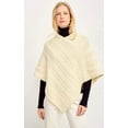 thumbnail image 1 of Aran Woollen Mills Poncho Sweater 100% Merino Wool Irish Cape Made in Ireland, 1 of 5