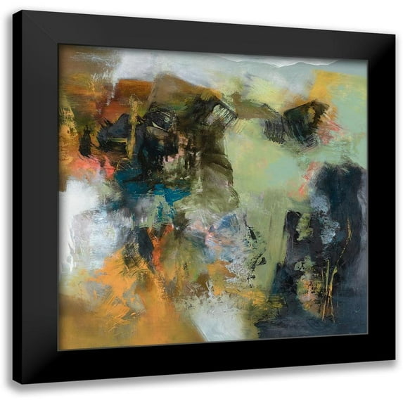 Arana, Emilia 12x12 Black Modern Framed Museum Art Print Titled - Rock Corral