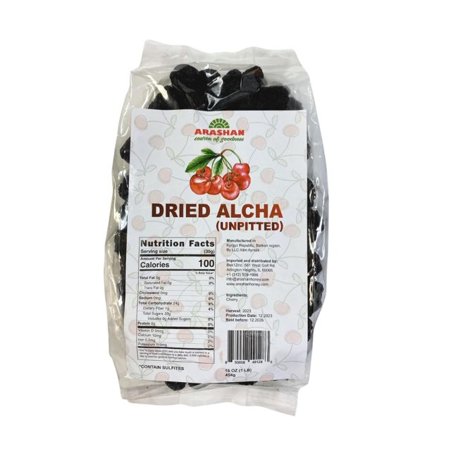 Arashan Premium SunDried Cherries Authentic Kyrgyzstan Batken