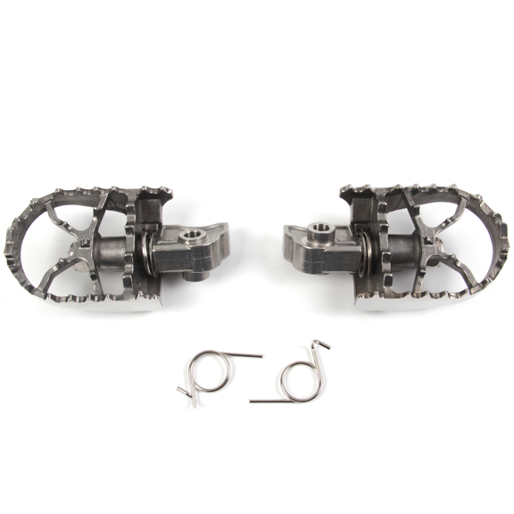 Arashi Stainless Steel Front Rider Foot Pegs Footrests for BMW F750GS F850GS 2017-2020 R1200GS GSA ADV 2013-2018