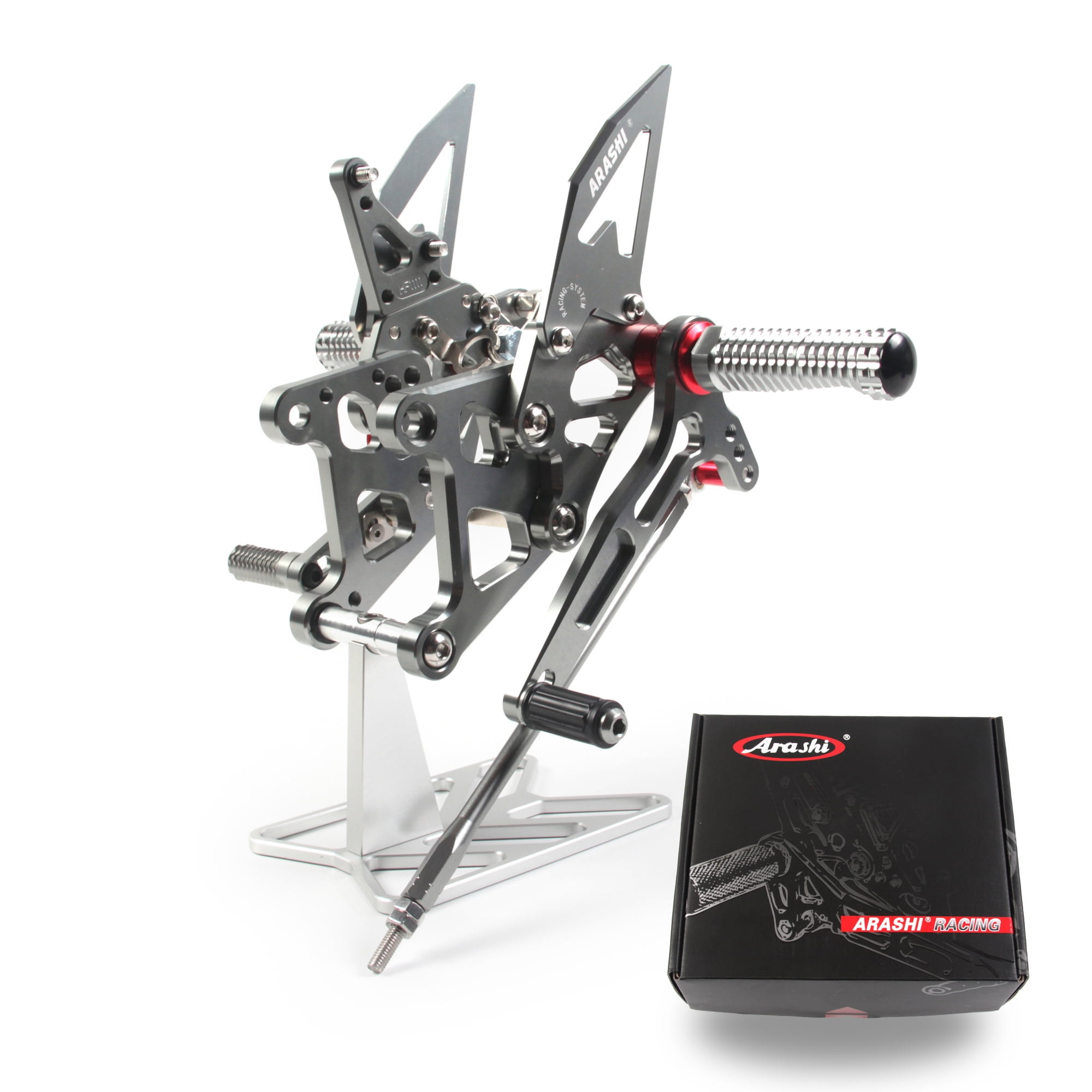 Arashi (Version 2.0)Adjustable Rearsets for HONDA CB300F CBR300R (ABS ...