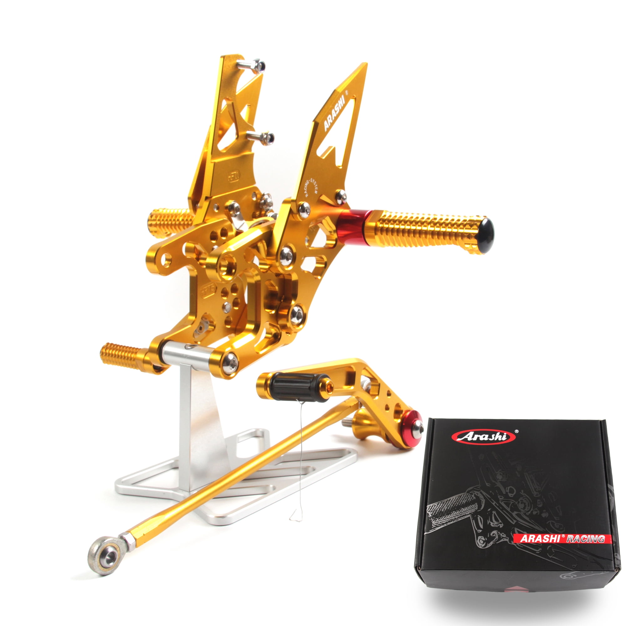 Arashi (Version 2.0)Adjustable Rearsets for HONDA CBR1000RR 2008 - 2011 ...