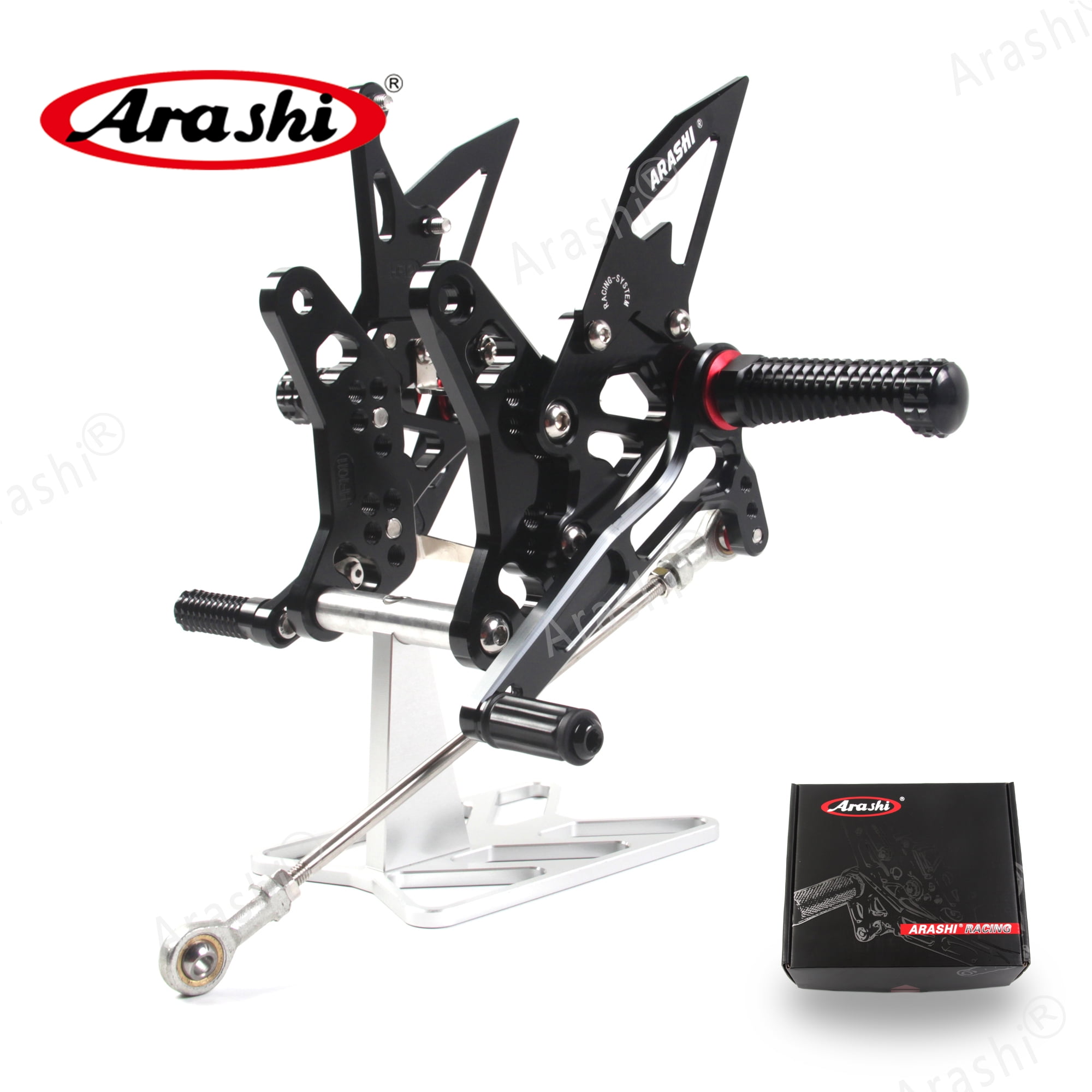 Arashi(Version 2.0) Adjustable Rearsets for KAWASAKI NINJA 250R EX250J