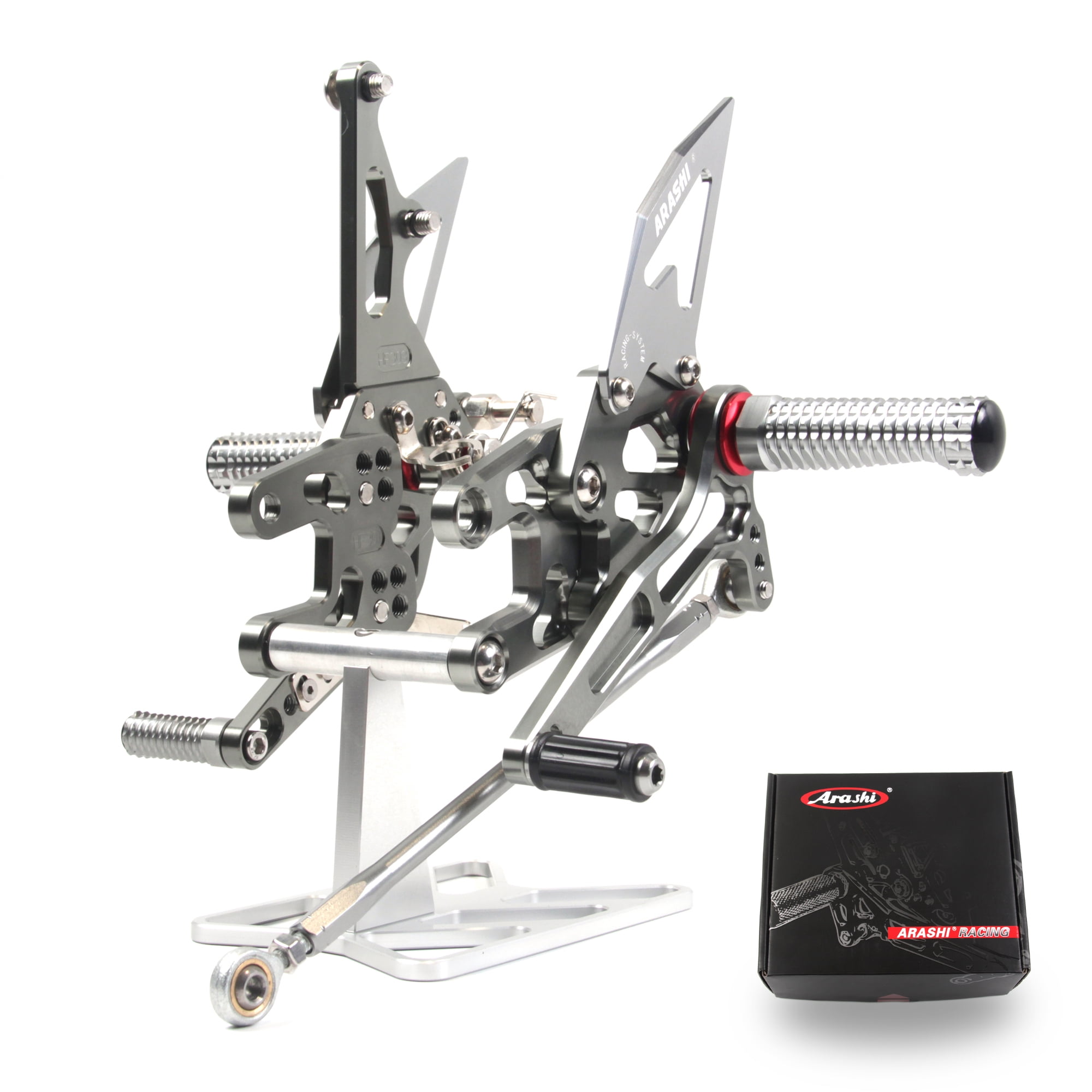 ボディーボードセット Arashi (Version 2.0) Adjustable Rearsets for KAWASAKI NINJA ZX10R