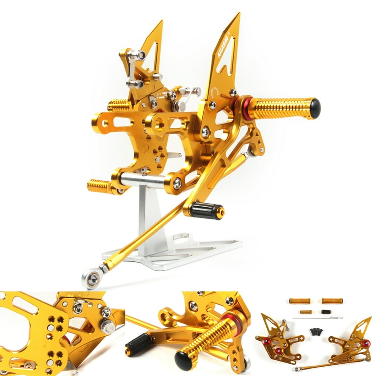 Arashi(Version 2.0) Adjustable Rearsets for Kawasaki NINJA ZX10R
