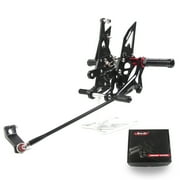 Arashi (Version 2.0) Adjustable Rearsets for YAMAHA FZ1 1000 2006 - 2016 / FZ8 800 2010 - 2013 Motorcycle Accessories Foot Pegs Footrests Black 2007 2008 2009 2011 2012 2014 2015