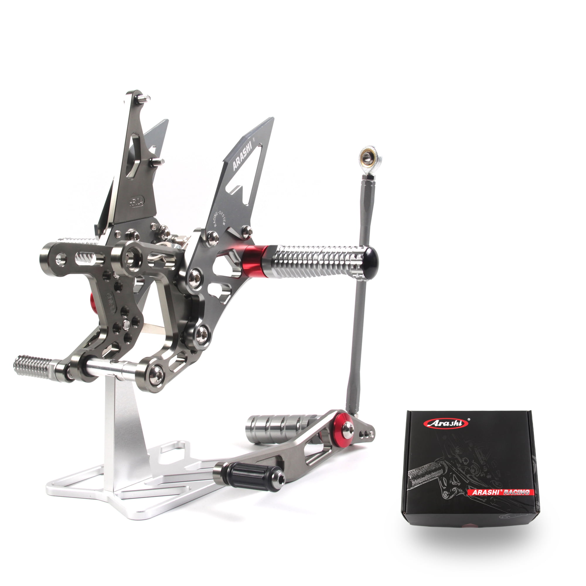 Arashi(Version 2.0) Adjustable Rearsets for YAMAHA YZF R1 1000 2009 ...