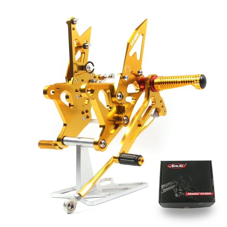 Arashi(Version 2.0) Adjustable Rearsets for KAWASAKI NINJA ZX6R