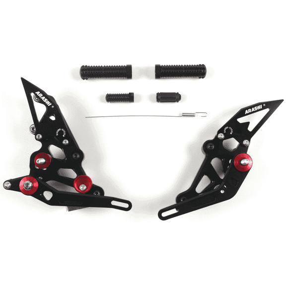 Arashi(Version 2.0) Adjustable Rearsets for YAMAHA MT07 FZ07 2018-2021 Motorcycle Accessories Foot Pegs Footrests Rear Set MT FZ 07 Black 2019 2020