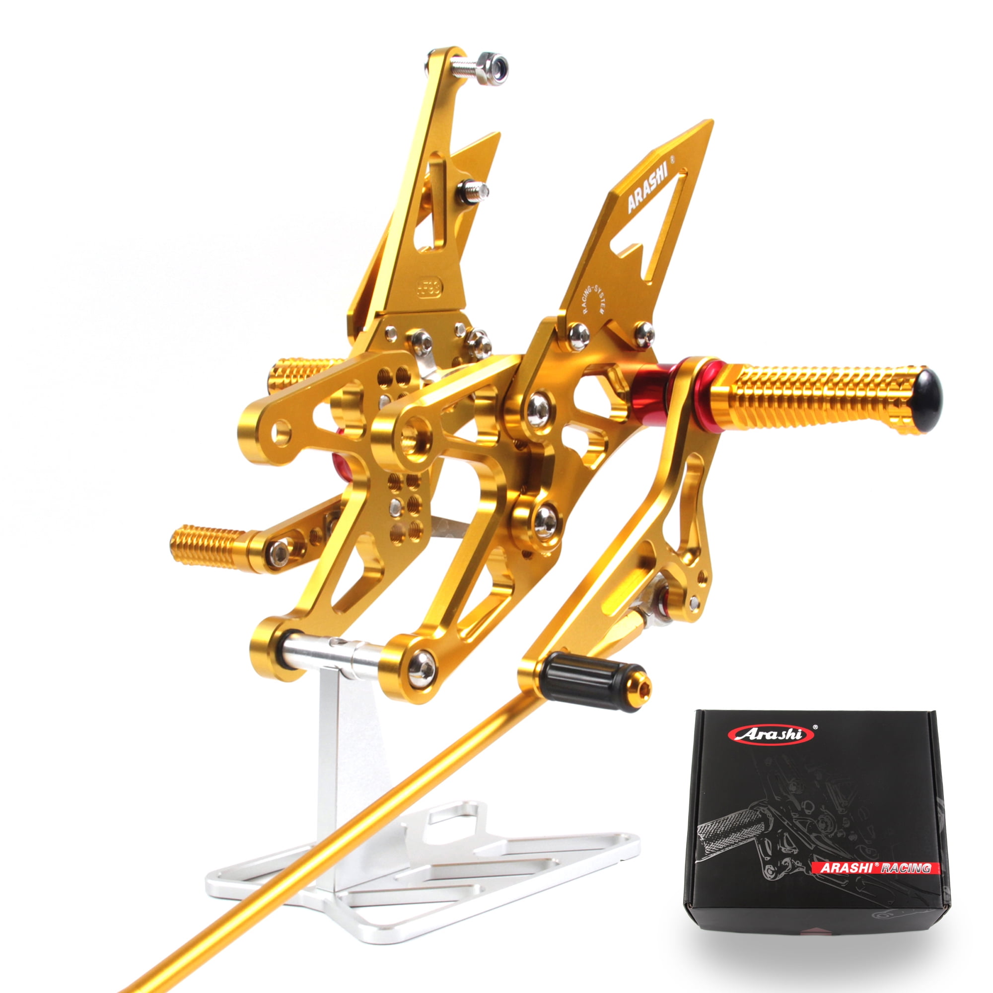 Arashi(Version 2.0) Adjustable Rearsets for YAMAHA YZF R1 1000 2007 ...