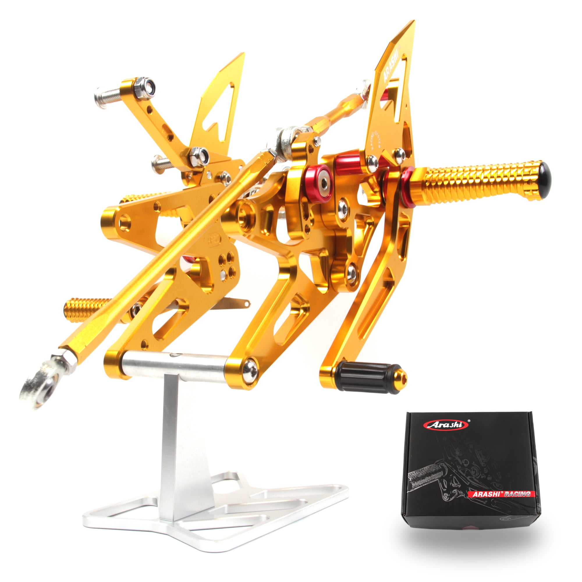 2005 R1 Rear Set Arashi (Version 2.0) Racing Rearsets for Yamaha YZF R1 YZF-R1 2004 2005 ...