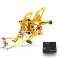 thumbnail image 1 of Arashi (Version 2.0) Rearsets for DUCATI 1098 / 1098 S / 1098 R 2007 - 2009 / 848 2008 - 2010 848 EVO 2011 - 2013 / 1198 / 1198 S / 1198 R 2010 2011 2012 Motorcycle Adjustable Footrests Foot Pegs Gold, 1 of 7