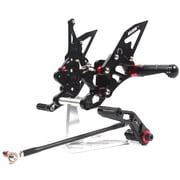 Arashi Version 2.0 Rearsets for Suzuki GSX-R 600 750 2006 - 2010 2007 2008 2009 Motorcycle Accessories Adjustable Footrests Foot Peg Rear Sets GSXR600 GSXR750 K6 K7 K8 Black
