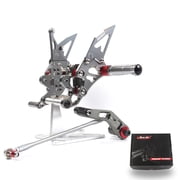 Arashi Version 2.0 Rearsets for Suzuki GSXR600 GSXR750 2011 - 2023 Motorcycle Accessories Adjustable Footrests Rear Sets GSX-R 600 750 2022 2021 2020 2019 2018 Gray