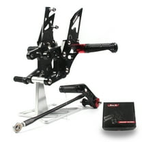 Arashi (Version 2.0) Reversed or GP Shift Rearsets for Honda CBR1000RR / SP 2012 - 2020 non-ABS Motorcycle Accessories Adjustable Footrests Rear Sets Black 2013 2014 2015 2016