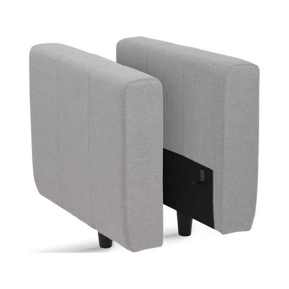 Arathorn Sectional Modular Sofa with Storage for Living Room Accessories (Soft Fabric Armrests)