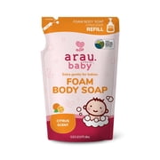 Arau Baby Foam Body Soap Refill - Citrus (13.52 Fl Oz)