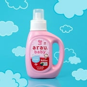 Arau Baby Unscented Laundry Soap - Pure Gentle Baby Soap, Plant Based, Cleans Baby, Newborn, Infant Clothes, EcoFriendly, Protects Sensitive Skin, Hypoallergenic, Liquid Laundry Soap (27 Fl Oz)