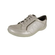Aravon Women's Bromly Oxford Silver Ankle-High Sneaker - 6M