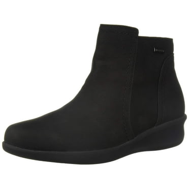 Aravon Women's Fairlee Ankle Boot, Black, 7.5