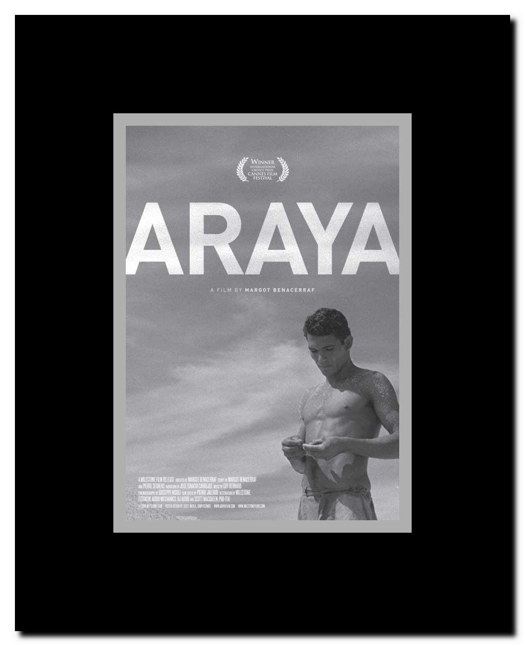 Araya Framed Movie Poster