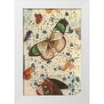 thumbnail image 1 of Arbel, Lori 11x14 White Modern Wood Framed Museum Art Print Titled - Confetti with Butterflies IV, 1 of 4