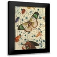 thumbnail image 1 of Arbel, Lori 13x18 Black Modern Framed Museum Art Print Titled - Confetti with Butterflies IV, 1 of 5
