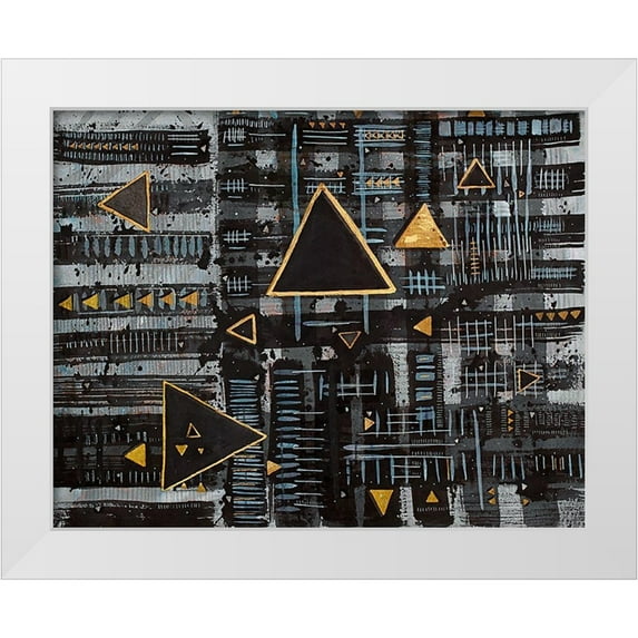 Arbel, Lori 18x15 White Modern Wood Framed Museum Art Print Titled - Intersection