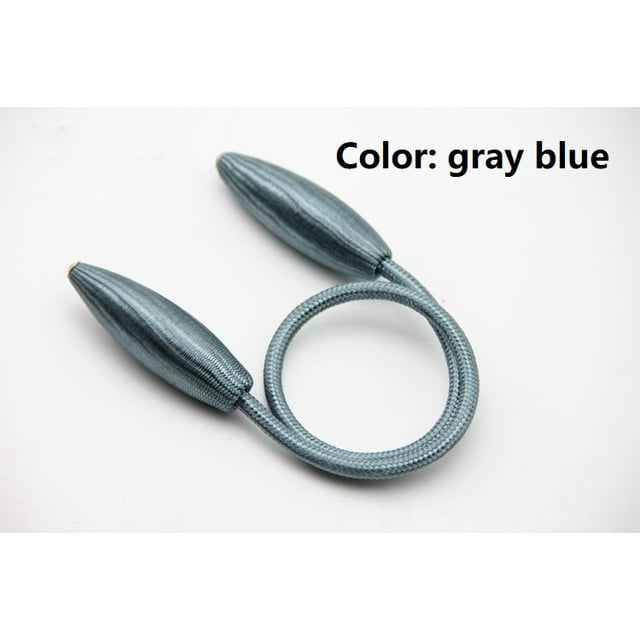 Arbitrary shape strong curtains with plush alloy strap rope curtain