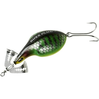 Arbogast Jointed Jitterbug 5/8 Oz Fishing Lure - Frog/white Belly