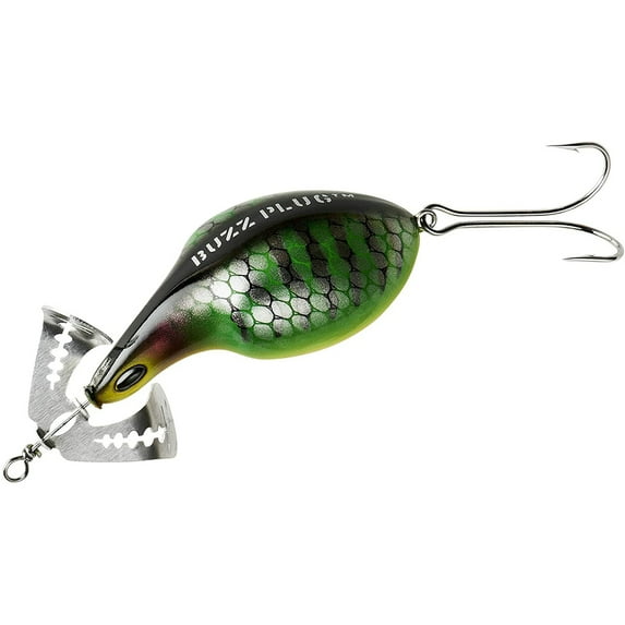 Arbogast Buzz Plug Buzzbaits 2 7/8" Perch 1 oz.