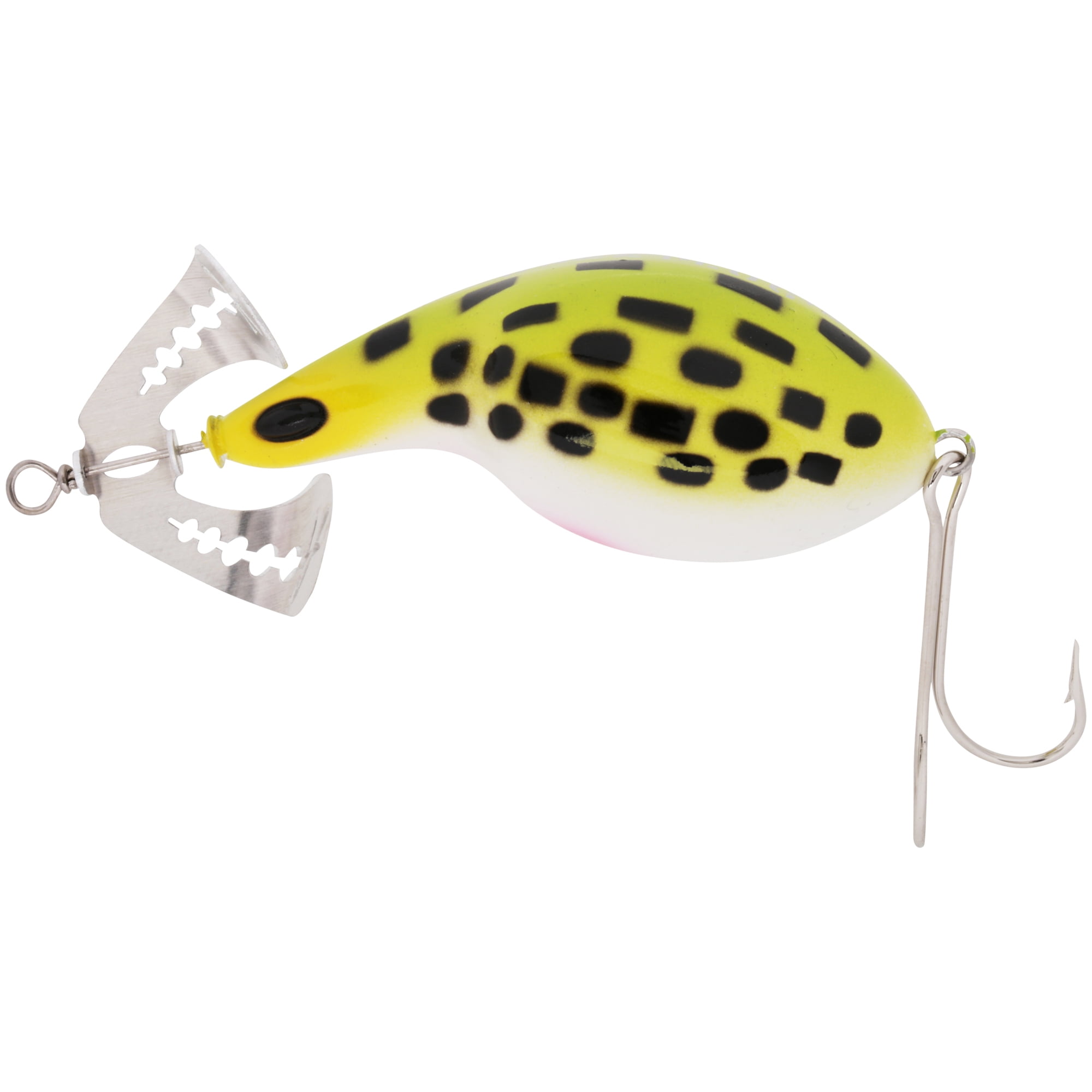 Arbogast Buzz Plug Frog White Belly / Jr.