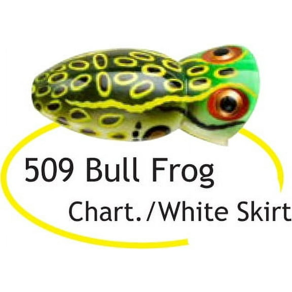 Arbogast Hula Popper 1.25'' 5/8oz Bull Frog