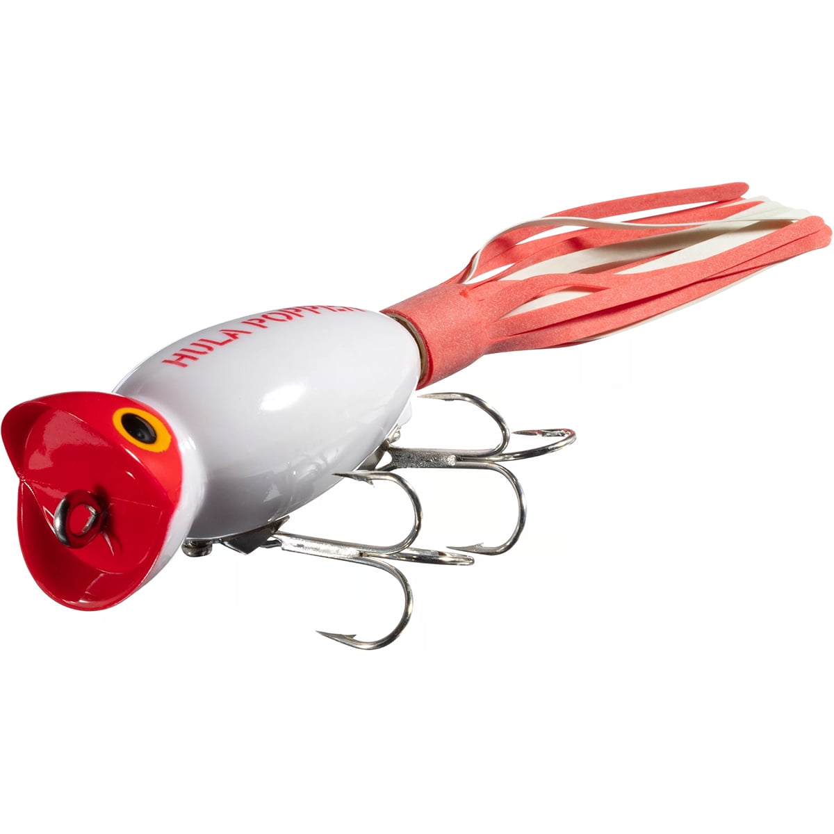 3PCs Pack T-Tailed Red Head White Body Fishing Lures Packed Soft Bait for  Big Fish Attraction