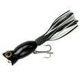 thumbnail image 1 of Arbogast Hula Popper Topwater Baits 1 1/4" Black 3/16 oz., 1 of 6