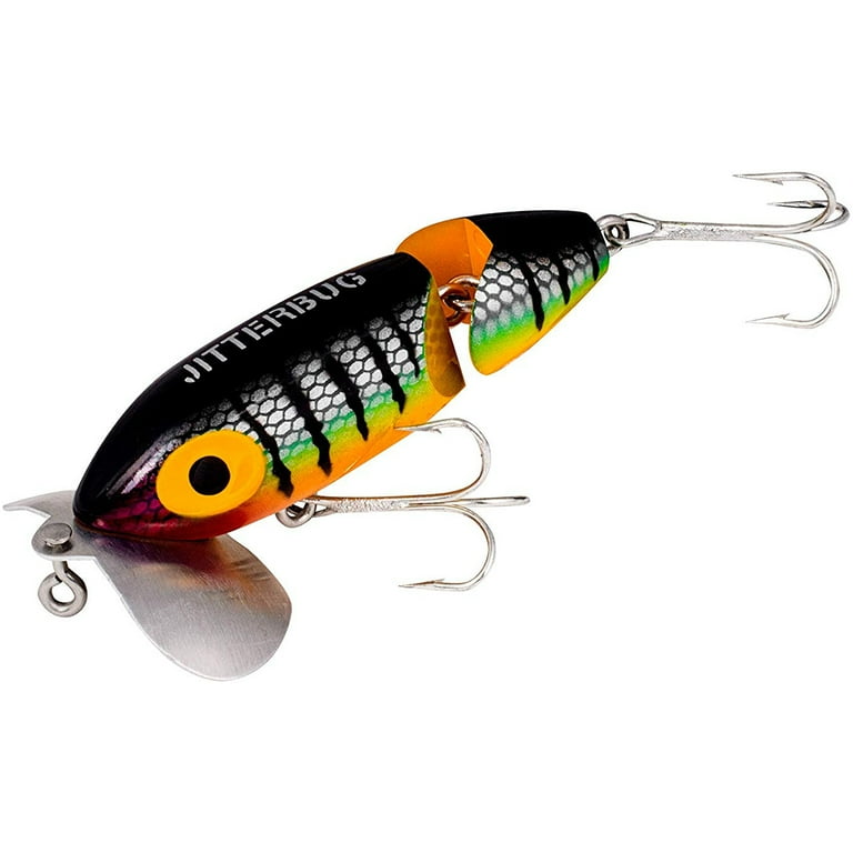 Arbogast Jointed Jitterbug 5/8 oz Fishing Lure - Perch