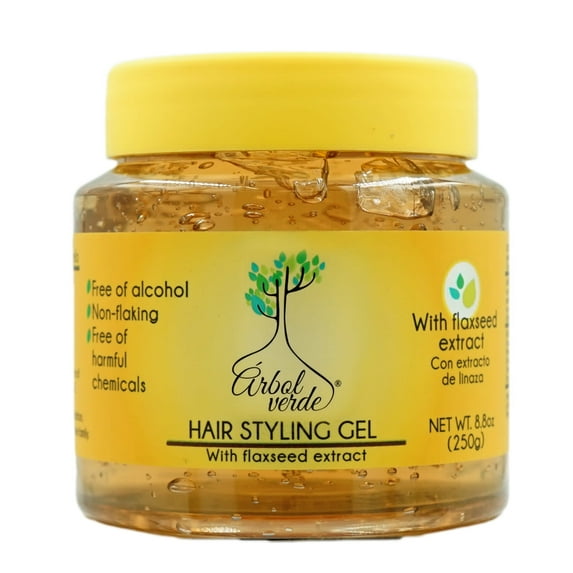Arbol Verde Flaxseed Hair Styling Gel, 8.8 oz